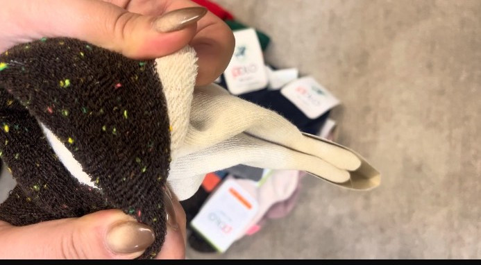 جوراب حوله ای ساق بلند